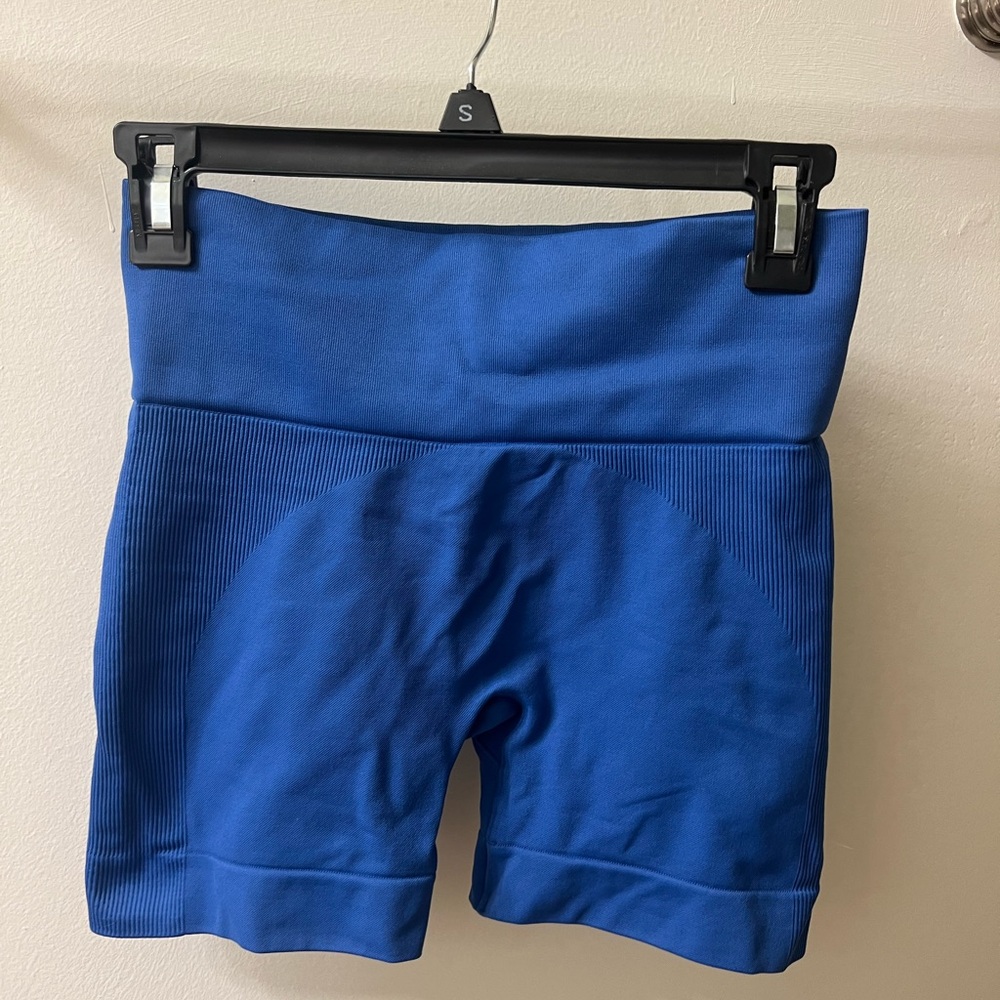 SET Active Blue Biker Shorts
